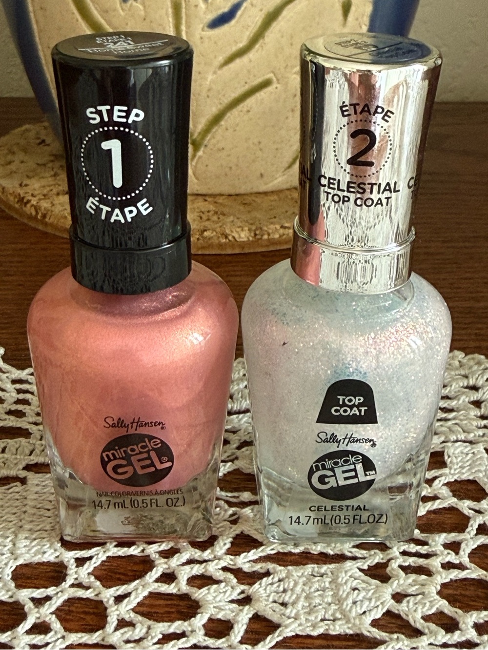 Sally Hansen Miracle Gel Polish & Top Coat Bundle